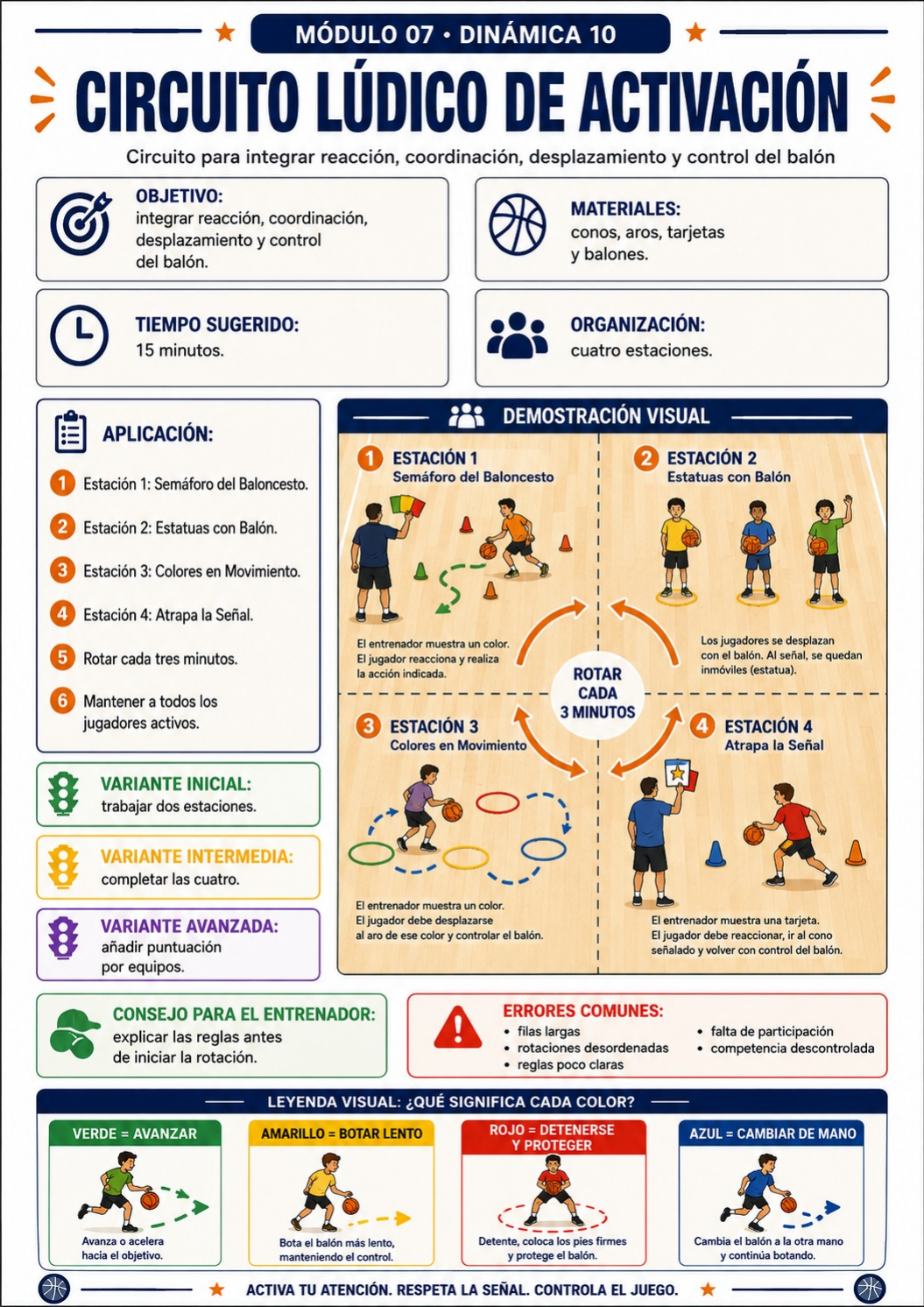 Circuito lúdico de activación