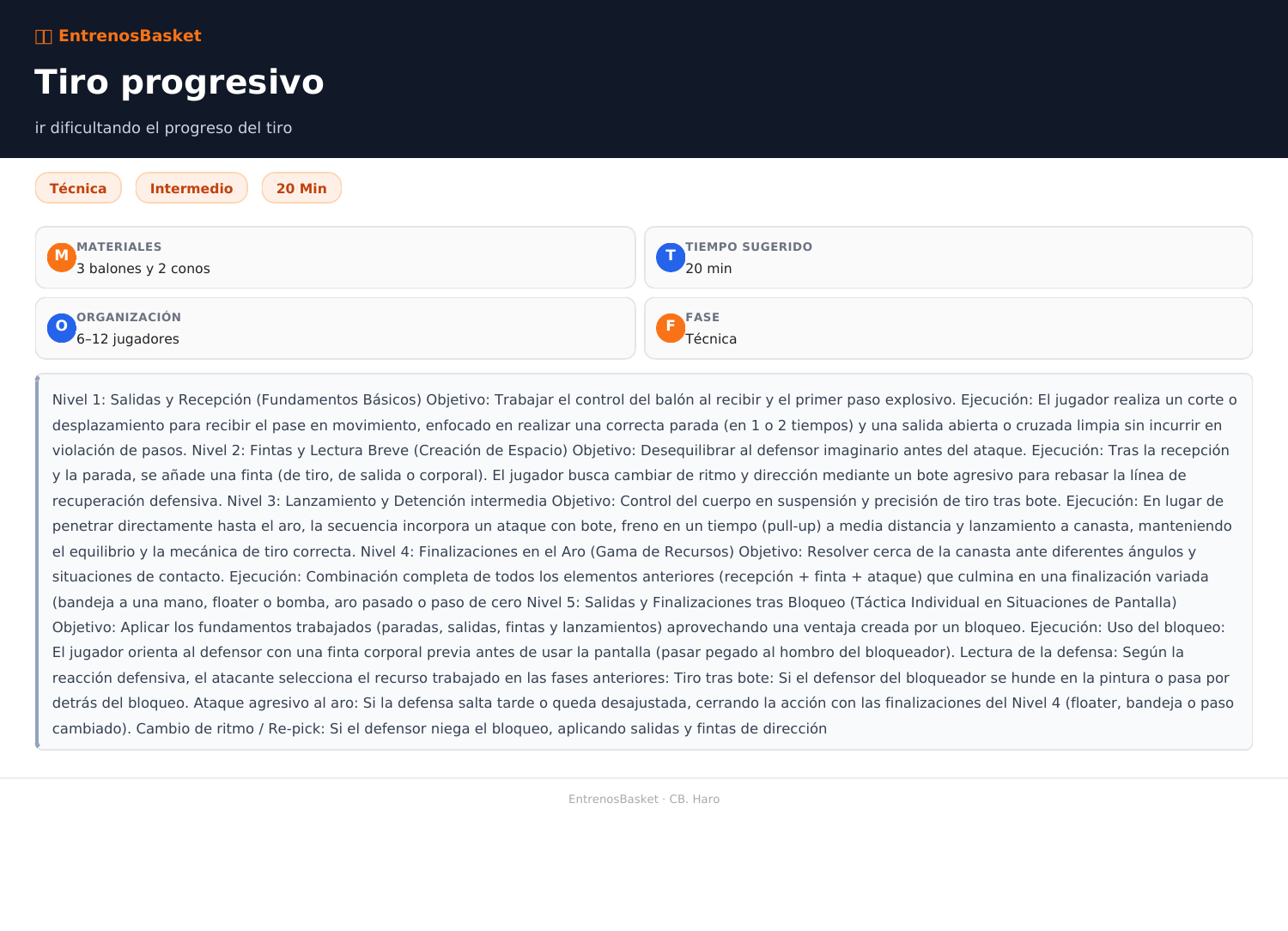 Tiro progresivo