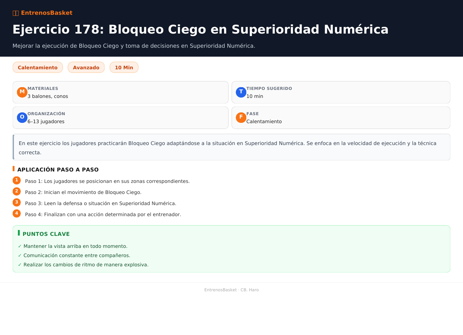 Ejercicio 178: Bloqueo Ciego en Superioridad Numérica